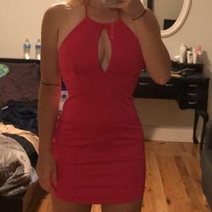 Pink Keyhole Forever 21 Dress